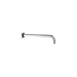 Mountain Plumbing - Curved Square Wall Rain Arm (16'') - Brushed Nickel