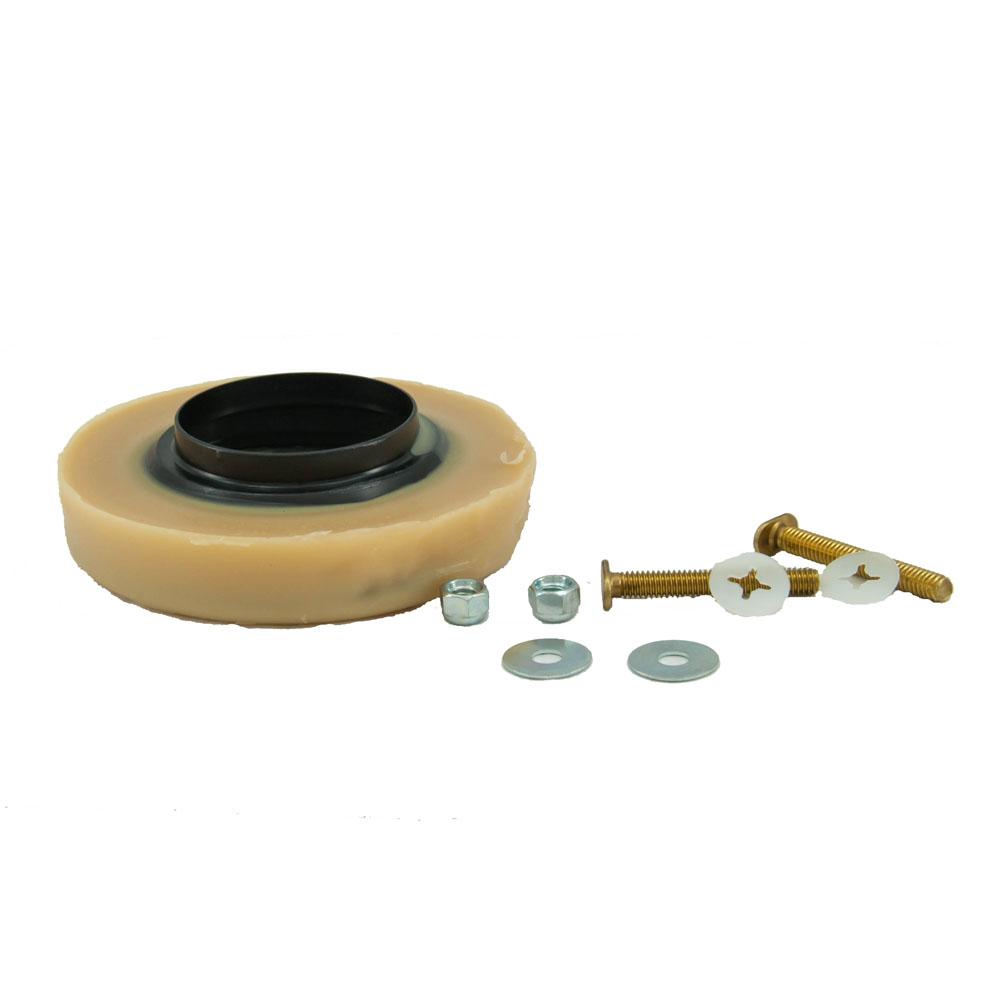 Mountain Plumbing - Toilet Installation Kit (includes Wax Ring with Gasket) - No Finish