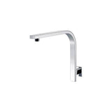 Mountain Plumbing - Square Shower Riser (16'') - Brushed Nickel
