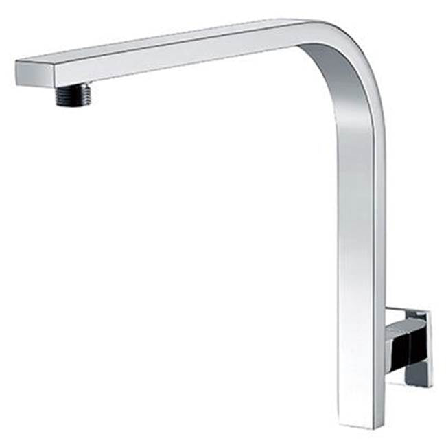 Mountain Plumbing - Square Shower Riser (12'') - Brushed Nickel
