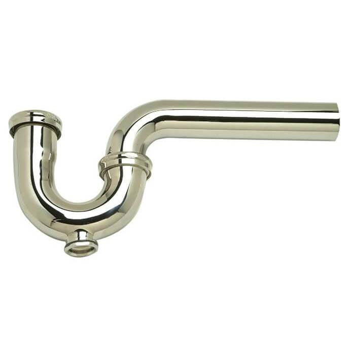 Mountain Plumbing - 1-1/2'' P-Trap - Traditional Style with Clean-Out Plug - Weathered Copper