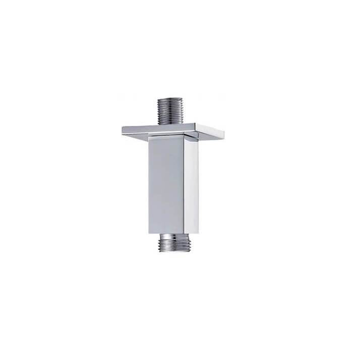 Mountain Plumbing - Square Ceiling Drop (3'') - Unlacquered Brass