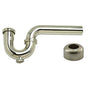 Mountain Plumbing - 1-1/2'' P-Trap - Traditional Style with Clean-Out Plug & High Box Flange - Weathered Copper