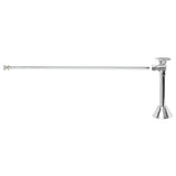 Mountain Plumbing - Toilet Supply Kit - Brass Oval Handle with 1/4 Turn Ball Valve (MT316-NL) - Angle Sweat, Flat Head Riser - Venetian Bronze