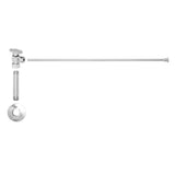 Mountain Plumbing - Toilet Supply Kit - Brass Oval Handle with 1/4 Turn Ball Valve (MT401-NL) - Angle, Flat Head Riser - Venetian Bronze