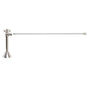 Mountain Plumbing - Toilet Supply Kit - Brass Cross Handle with 1/4 Turn Ball Valve (MT629-NL) - Angle Sweat, Flat Head Riser - Venetian Bronze