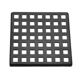 Mountain Plumbing - Select Series Shower Drains - Squares Shower Grid - Polished Chrome