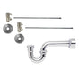 Mountain Plumbing - Lavatory Supply Kit - Contemporary Lever Handle with 1/4 Turn Ceramic Disc Cartridge Valve (MT5003L-NL) - Angle, P-Trap 1-1/4'' - Venetian Bronze