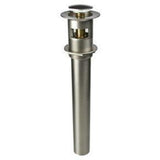 Mountain Plumbing - EZ-CLICKE Soft Touch Round Lavatory Drain - with Overflow - PVD Oil Rubbed Bronze