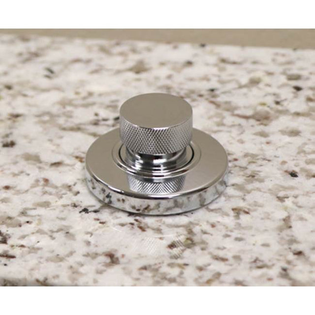 Mountain Plumbing - Round Replacement eDeluxe- Knurled Raised Waste Disposer Air Switch Button - Venetian Bronze