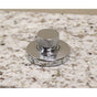 Mountain Plumbing - Round Replacement eDeluxe- Knurled Raised Waste Disposer Air Switch Button - Venetian Bronze