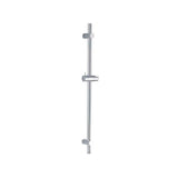 Mountain Plumbing - Wall Mounted Shower Rail with Bottom Outlet Integral Waterway 1/4 Round - Brushed Nickel