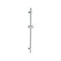 Mountain Plumbing - Wall Mounted Shower Rail with Bottom Outlet Integral Waterway 1/4 Round - Brushed Nickel