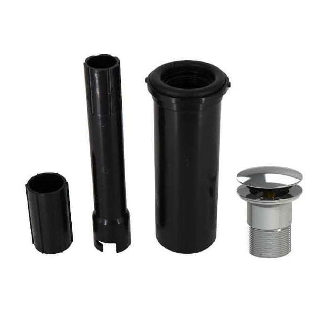 Mountain Plumbing - Tub Docking Station 1/4 Freestanding Tub Drain Rough-In 1/4 Trim Kit without Overflow