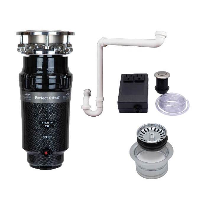 Mountain Plumbing - Single Bowl Standard Kitchen Sink Package - Extended Flange
