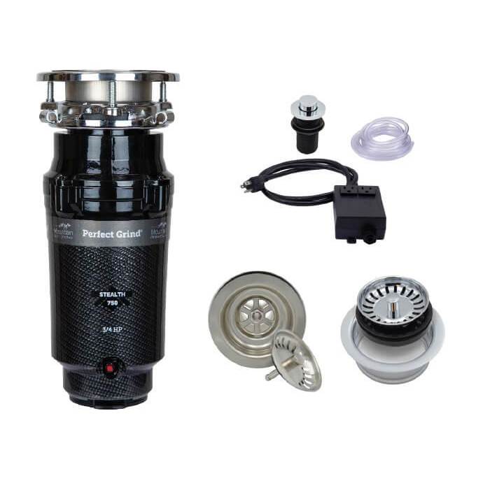 Mountain Plumbing - Double Bowl Deluxe Kitchen Sink Package