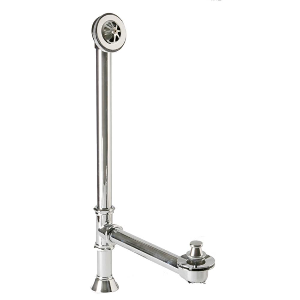 Mountain Plumbing - Clawfoot Style Bath Waste & Overflow with Lift & Turn Trim Kit (Brass Body) - Venetian Bronze