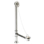 Mountain Plumbing - Clawfoot Style Bath Waste & Overflow with Brass Plug and Chain (Brass Body) - Weathered Copper