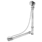 Mountain Plumbing - Brass Body Cable Operated Bath Waste & Overflow Drain with Patented Flexible Overflow Neck for 21'' Center Drain Tub - Weathered Copper