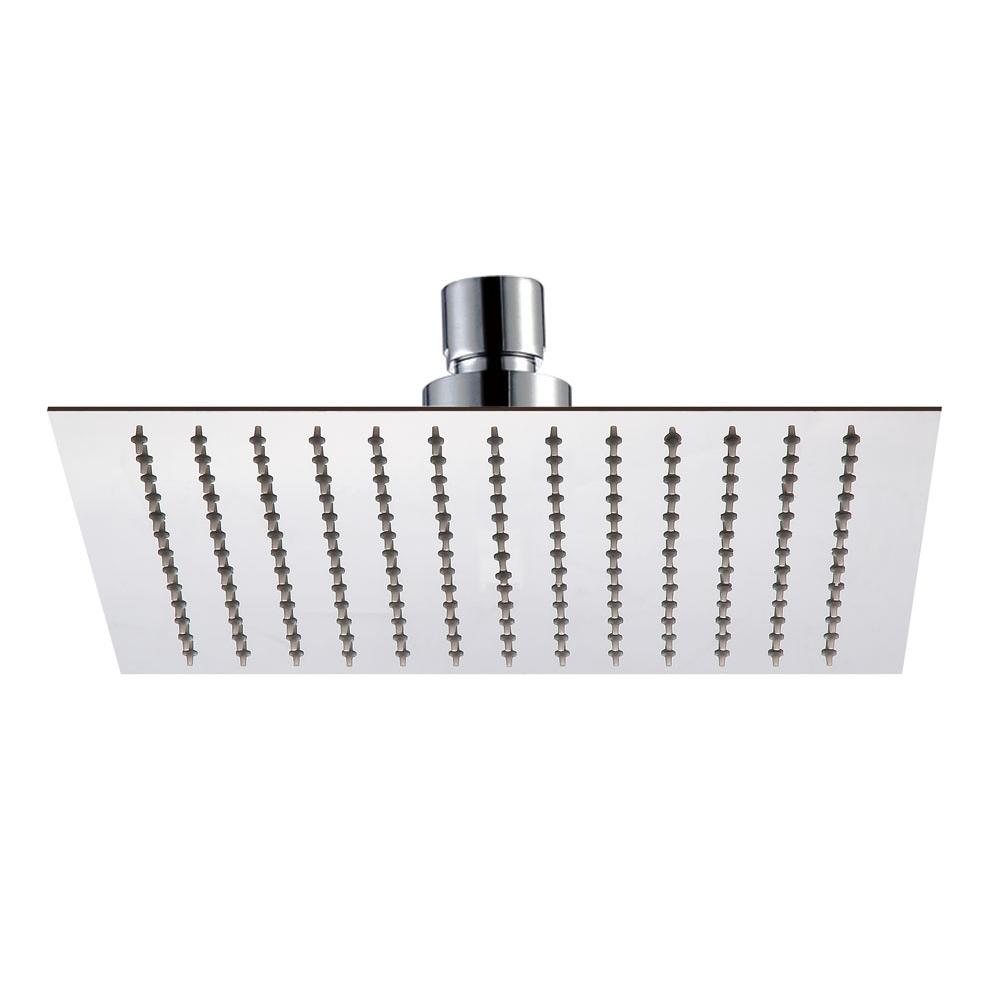 Mountain Plumbing - 12'' Square Rain Head - Polished Chrome