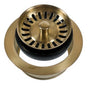 Mountain Plumbing - Classic 1/4 Complete Stopper & Strainer Unit Waste Disposer Trim - Weathered Copper