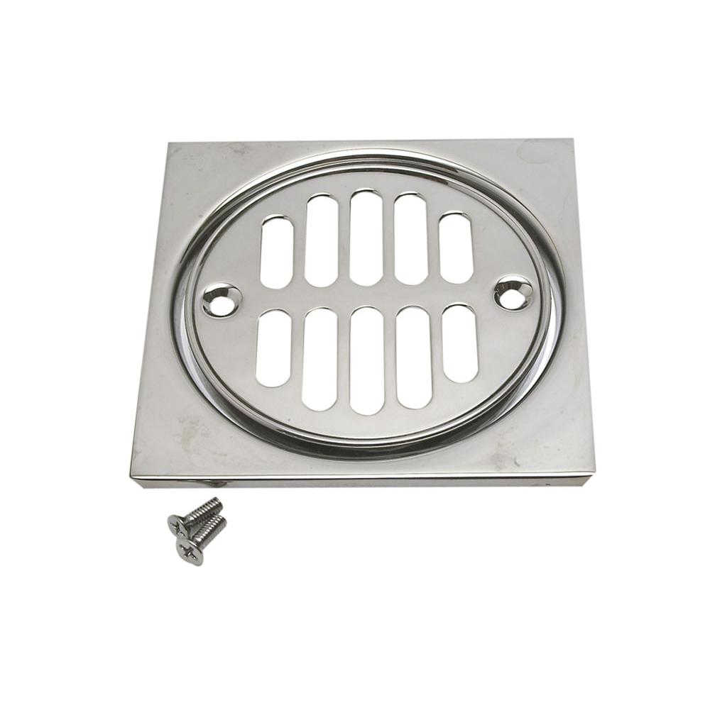 Mountain Plumbing - Deluxe Brass Shower Grid with Square Plate - Weathered Copper