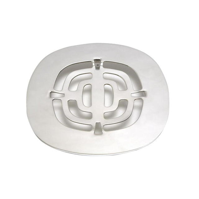 Mountain Plumbing - 4-1/2'' Round Shower Grid - Fiat Shower Drains - Unlacquered Brass