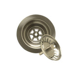 Mountain Plumbing - Classic 1/4 3-1/2'' Deluxe Stemball Kitchen Sink Strainer - White