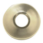 Mountain Plumbing - Flat Sure Grip Brass Flange - Low Pattern - Use with 1/2'' IPS - White