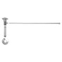 Mountain Plumbing - Toilet Supply Kit - Brass Cross Handle with 1/4 Turn Ceramic Disc Cartridge Valve (MT4001X-NL) - Angle, Flat Head Riser - Weathered Copper