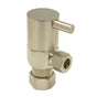 Mountain Plumbing - Contemporary Lever Handle with 1/4 Turn Ceramic Disc Cartridge Valve - Lead Free - Angle (1/2'' Compression) - White