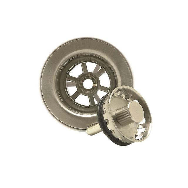 Mountain Plumbing - 2-1/2'' Deluxe Stemball Bar Sink Strainer - Weathered Copper