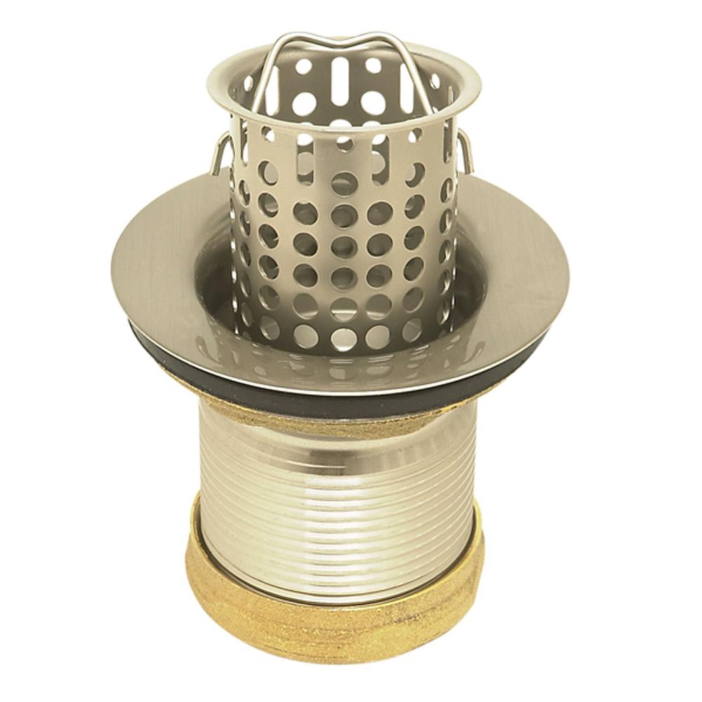 Mountain Plumbing - 2-1/2'' Brass Bar/Prep Strainer with Lift-Out Basket - Weathered Copper