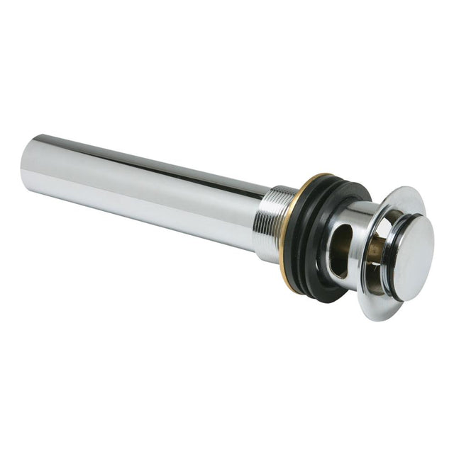 Mountain Plumbing - EZ-CLICKE Soft Touch Round Lavatory Drain - with Overflow - Weathered Copper
