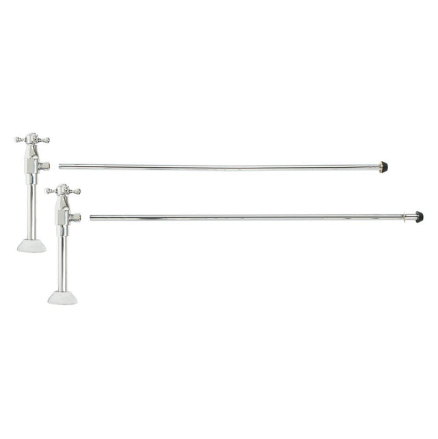 Mountain Plumbing - CROSS HANDLE LAVATORY SWEAT SUPPLY KIT CONSISTS - Venetian Bronze