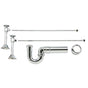 Mountain Plumbing - Lavatory Supply Kit - Brass Oval Handle with 1/4 Turn Ceramic Disc Cartridge Valve (MT6160-NL) - Angle Sweat, Massachusetts P-Trap - Venetian Bronze