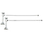 Mountain Plumbing - Lavatory Supply Kit - Brass Oval Handle with 1/4 Turn Ceramic Cartridge Valve (MT6160-NL) - Angle Sweat, No Trap - Venetian Bronze