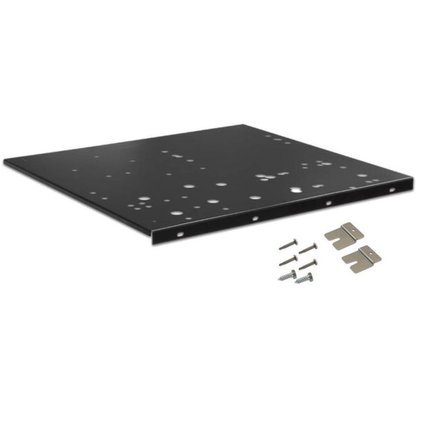 Marvel - Stack Kit, For 24'' Undercounter Units. Black mounting plate & self tapping screws - Not Applicable
