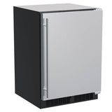 Marvel - 24'' Marvel Freezer, Stainless Steel, Solid Door, Reversible Door
