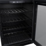 24'' Marvel Single Zone Wine Refrigerator, Stainless Steel, Glass Door, Reversible Door