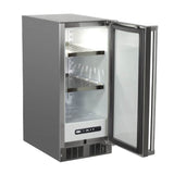 15'' Marvel Outdoor Built-In All Refrigerator, Solid Stainless Steel Door With Lock, Reversible Hinge