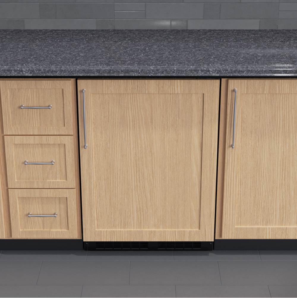24'' Marvel Professional Single Zone Wine Refrigerator,  Panel Ready, Solid Door, Lock, Reversible Door