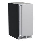 Marvel - 15'' Marvel Professional Beverage Center, Stainless, Solid Door, Lock, Reversible Door