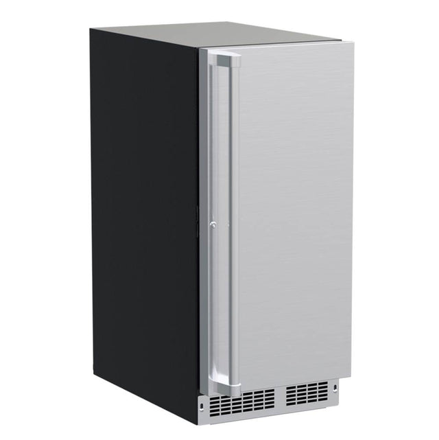 Marvel - 15'' Marvel Professional Beverage Center, Stainless, Solid Door, Lock, Reversible Door