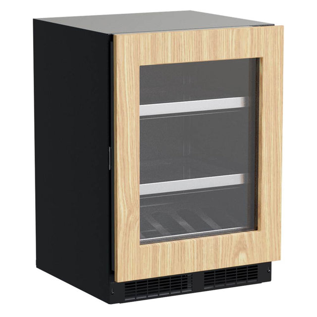 Marvel - 24'' Marvel Professional Beverage Center, Panel Ready, Glass Door, Lock, Reversible Door