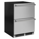 Marvel - 24'' Marvel Professional Refrigerated Drawers, Stainless, Lock