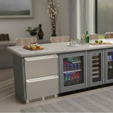 24'' Marvel Professional Refrigerated Drawers, Stainless, Lock