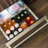 24'' Marvel Professional Refrigerated Drawers, Stainless, Lock