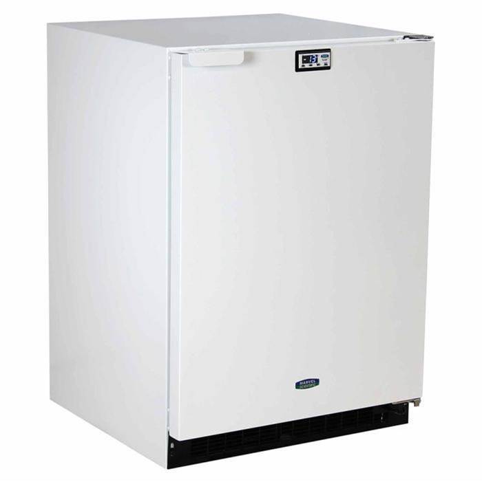 Marvel - 24'' Scientific Freezer, White, Solid Door, Lock, Probe Port, Right Hinge - White
