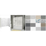 Utile 6032 Composite Direct-to-Stud Three-Piece Tub Wall Kit in Organik Loam